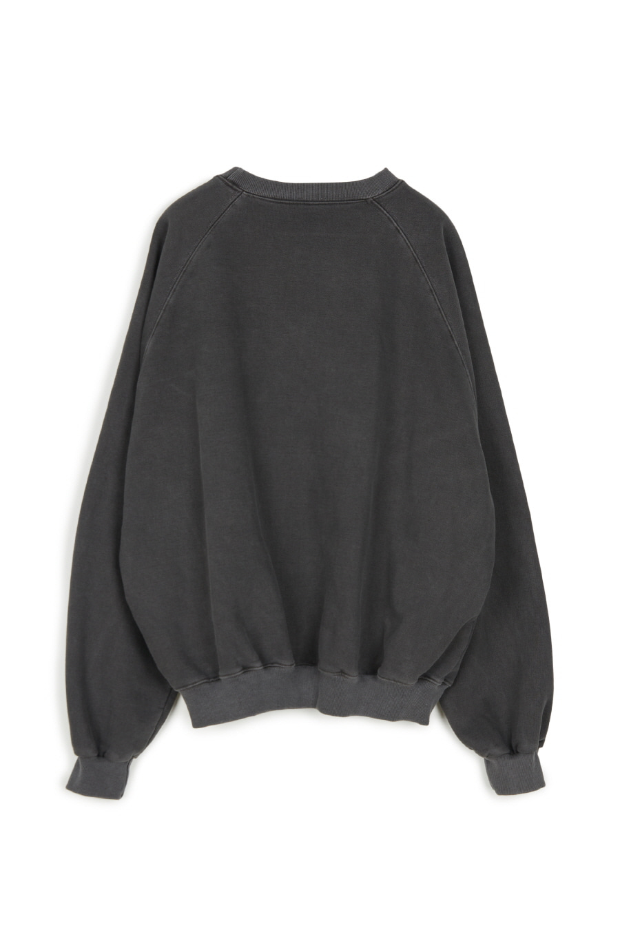 3D Spiritual Girl Artwork Heavy Weight Fleece Raglan Sweatshirt - Dead Black