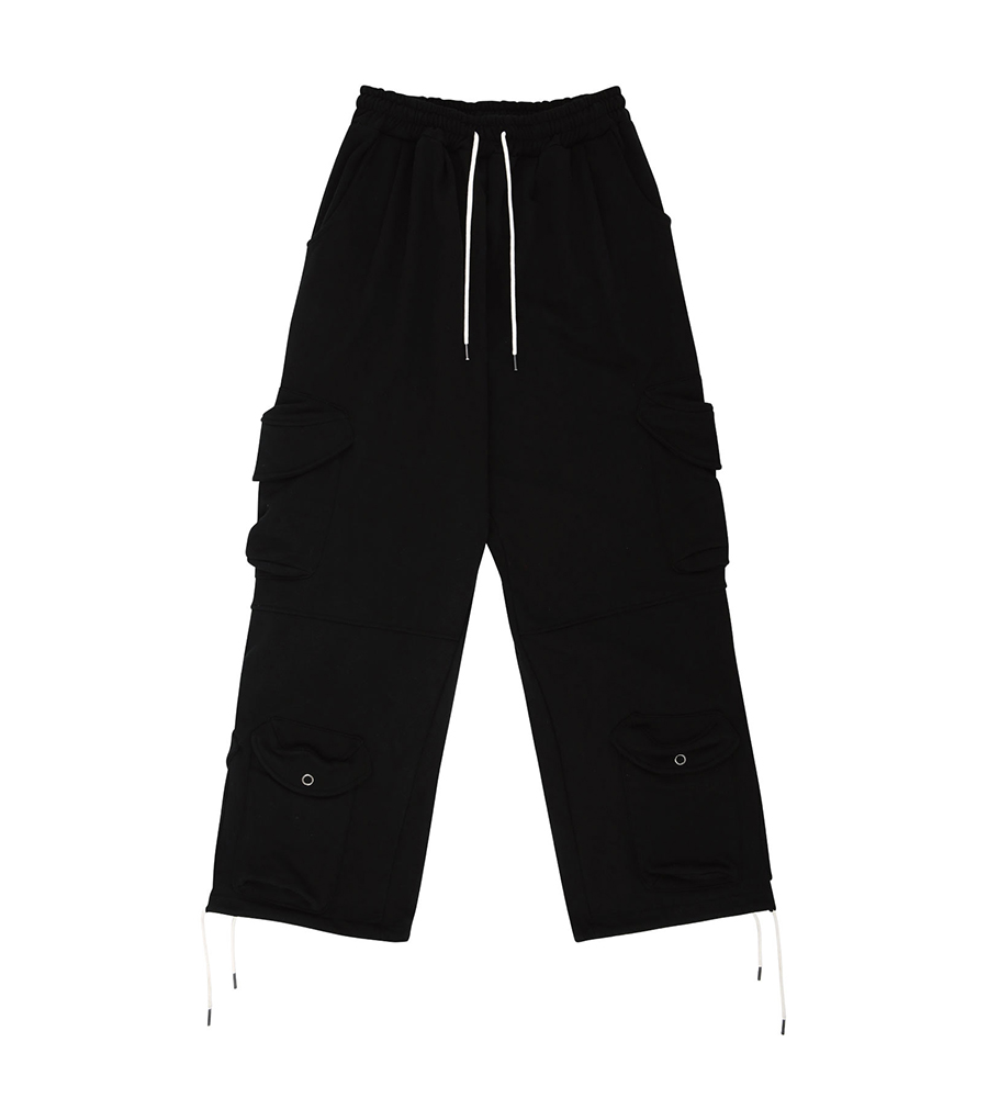 Baggy cargo pants - Black